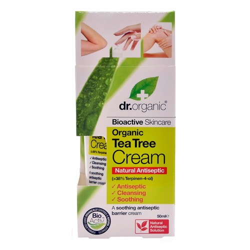 Antiseptisk Cream, Tea Tree  - 50 ml - Dr. Organic