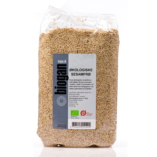 Sesamfrø Økologisk - 1 kg - Biogan