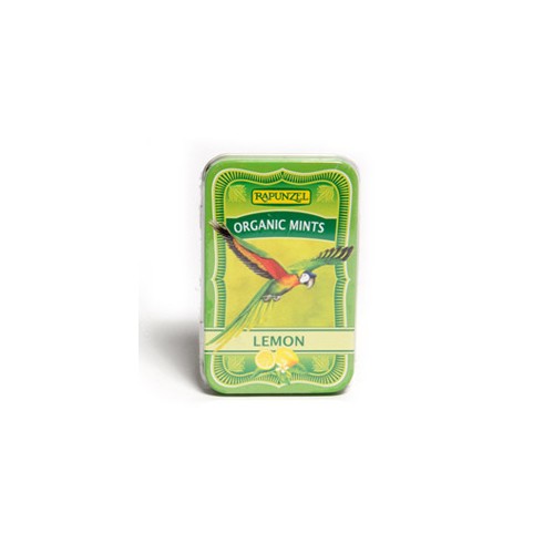 Mintpastiller med citron Økologisk - 50 gram - Rapunzel