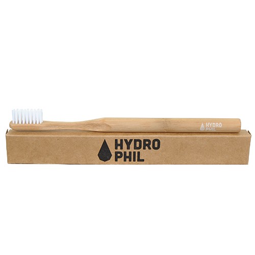 Tandbørste bambus neutral - 1 styk - HydroPhil