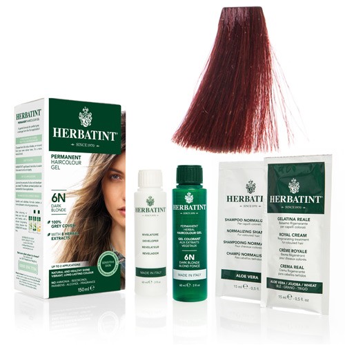 FF 1 hårfarve Henna Red - 135 ml - Herbatint 