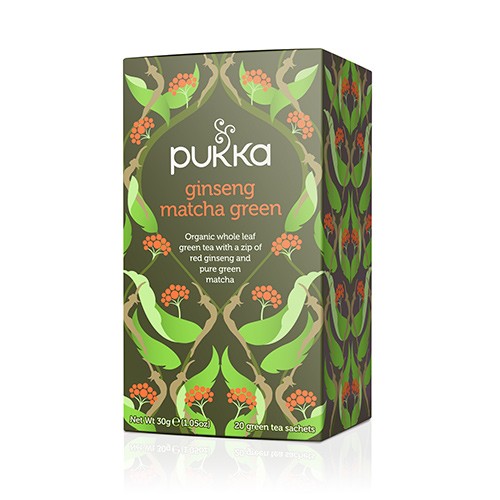 Ginseng matcha green tea Økologisk - 20 breve - Pukka 