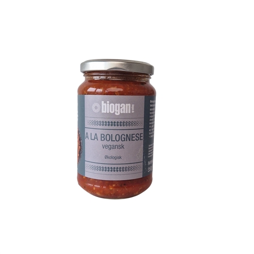 Bolognese Vegan Italien Økologisk - 350 Gram - Biogan