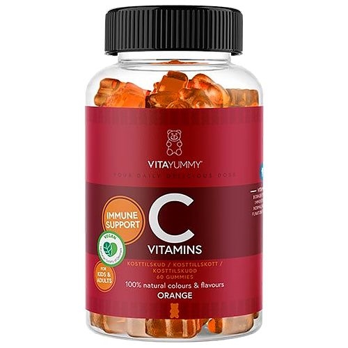 VitaYummy Vitamin C, Orange, 60 Gummies
