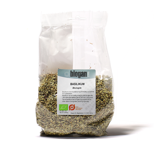 Basilikum Økologisk  - 100 gram - Biogan