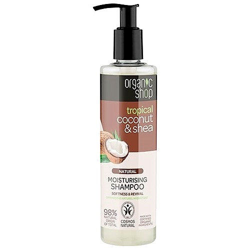 Organic Shop Moisturising Shampoo Coconut & Shea 280 ml