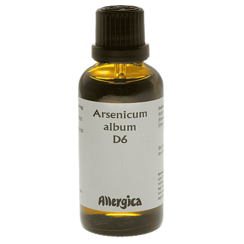 Arsenicum alb. D6 - 50 ml - Allergica