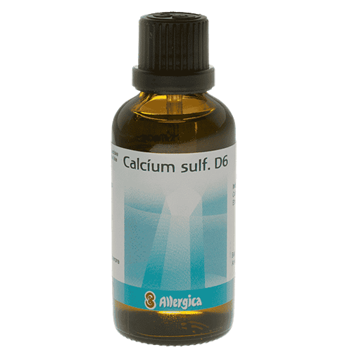 Allergica Calcium sulf. D6 Cellesalt 12 &bull; 50ml.