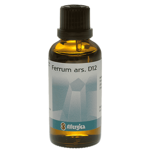 Allergica Ferrum ars. D12 Cellesalt 14 &bull; 50ml.