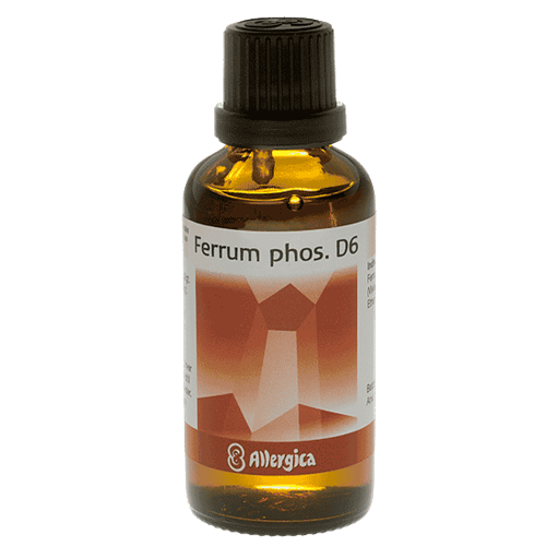 Allergica Ferrum phos. D6 Cellesalt 3 &bull; 50ml.