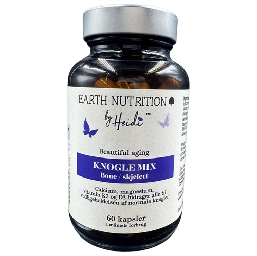 Knogle Mix - 60 kapsler - Earth Nutrition