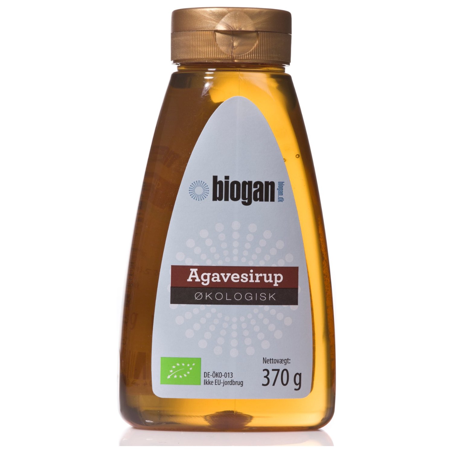 Agavesirup Økologisk - 370 gr - Biogan - DISCOUNT PRIS