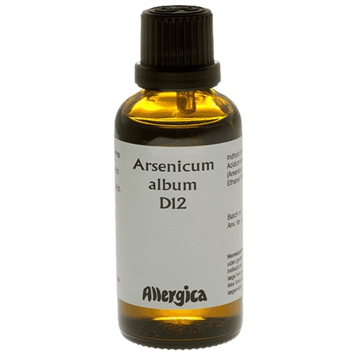 Arsenicum album D12 - 50 ml - Allergica