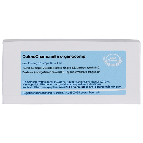 Colon/Chamomilla organocomp. - 10 ampuller - Allergica