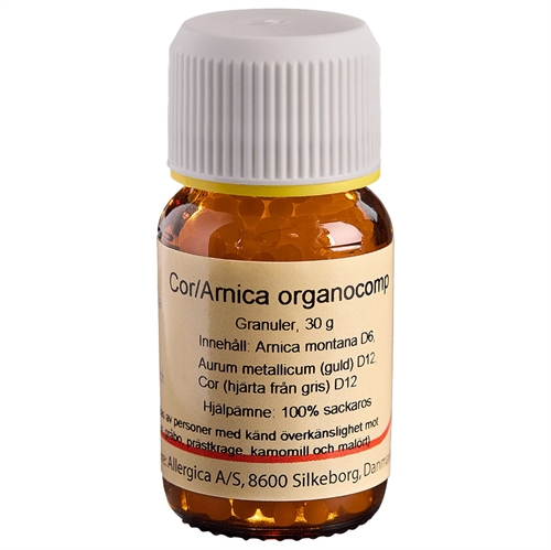 Cor/Arnica organocomp. globuli - 30 g - Allergica