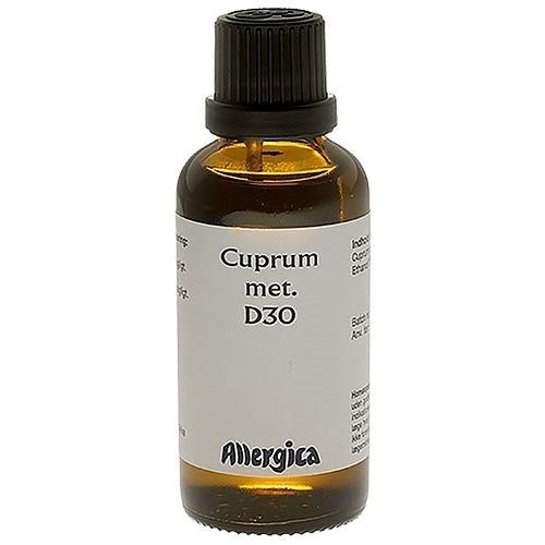 Allergica Cuprum met. D30 &bull; 50 ml.