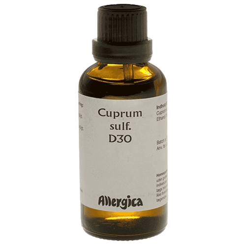 Cuprum sulf. D30 - 50 ml - Allergica