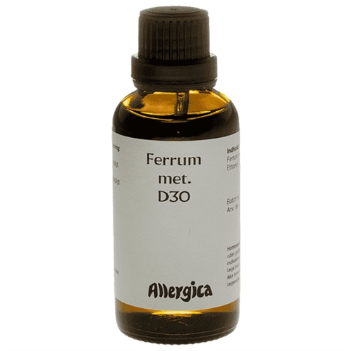 Ferrum met. D30 - 50 ml - Allergica
