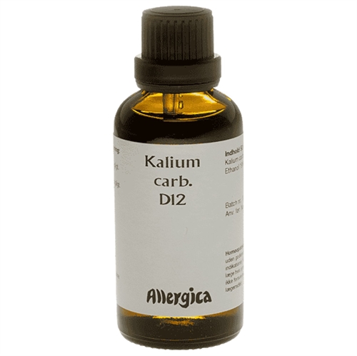 Kalium carb. D12 - 50 ml - Allergica