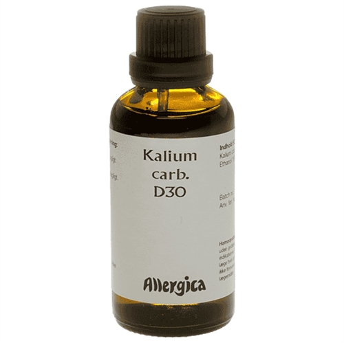 Kalium carb. D30 - 50 ml - Allergica