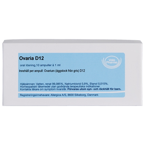 Ovaria D12 - 10 ampuller - Allergica