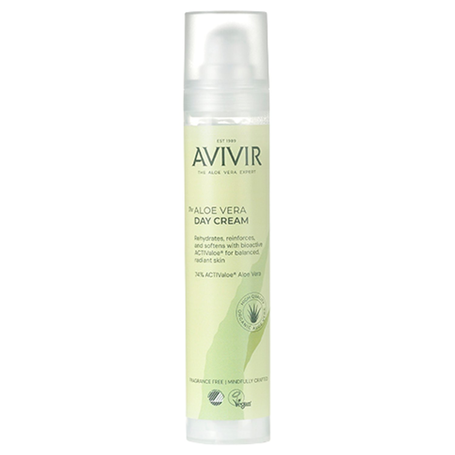 Aloe Vera Dagcreme 74% - 50 ml - Avivir