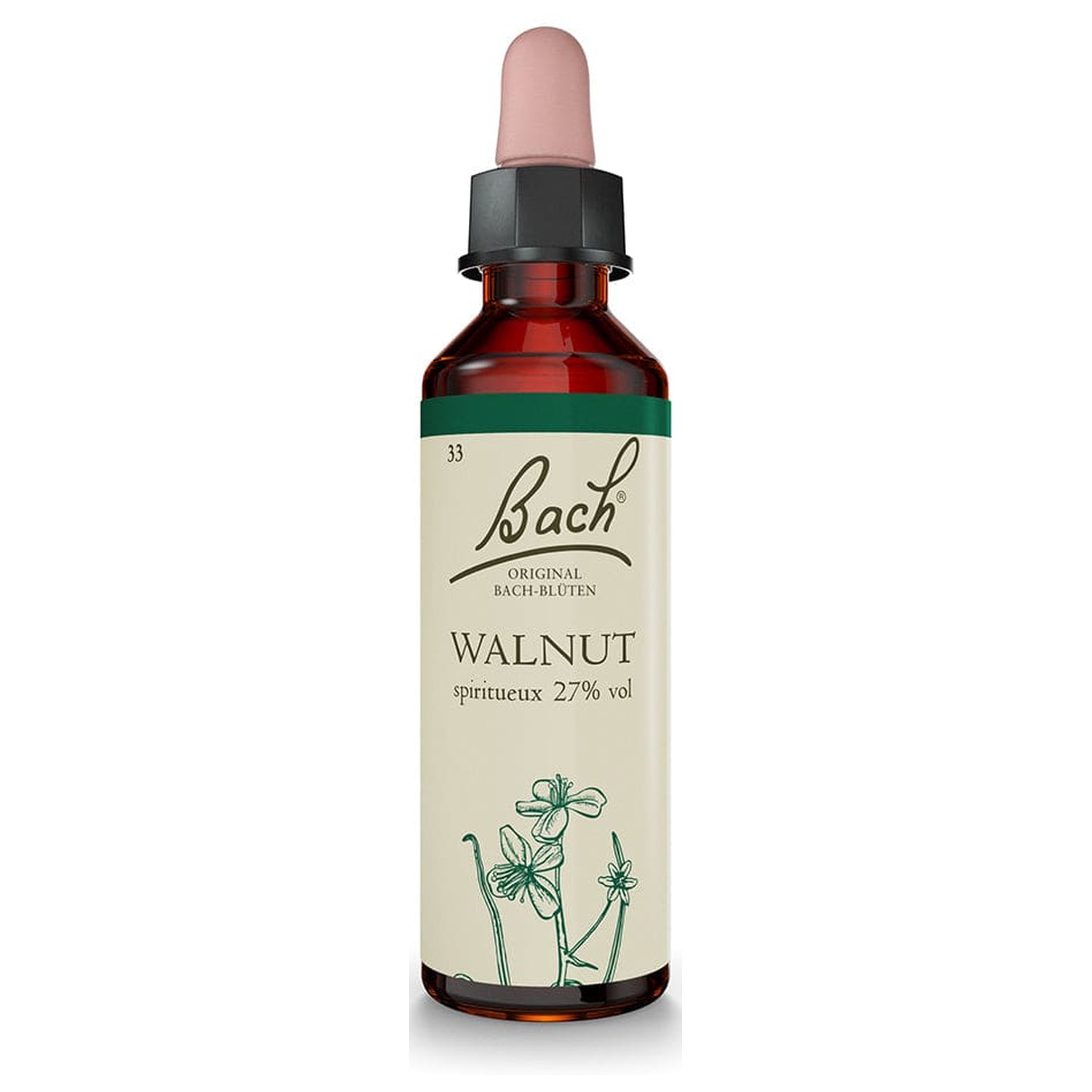 Bach Valnød Blomsterremedie - 10 ml - Bach Originale Blomsterremedier