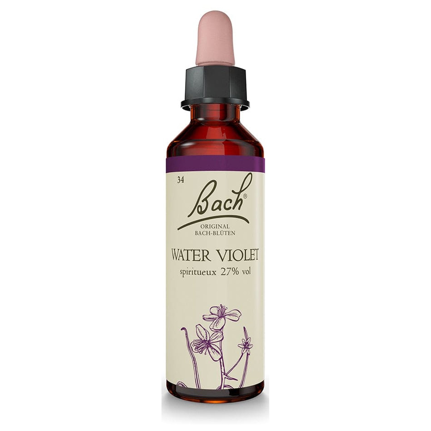 Bach Vandrøllike Blomsterremedie - 10 ml - Bach Originale Blomsterremedier