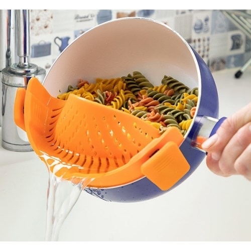 Dørslag Pasta sigte af silikone - InnovaGoods 