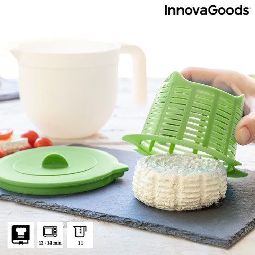 Form til at lave frisk ost med vejledning og opskriftsbog - InnovaGoods