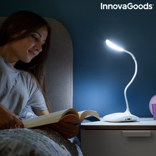 Billede af Genopladelig touch følsom LED-bordlampe - InnovaGoods