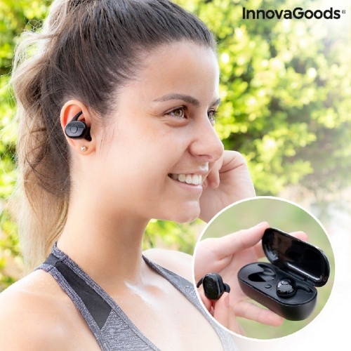 Trådløse høretelefoner med magnetisk oplader eBeats - InnovaGoods