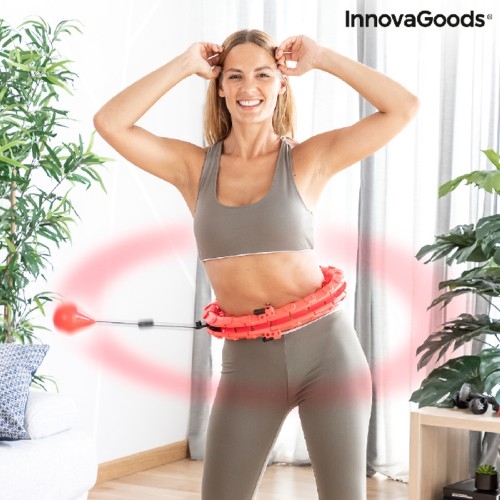 Billede af Justerbar Smart Fitness Hoop med vægt Fittehoop - InnovaGoods hos Økologisk-Supermarked