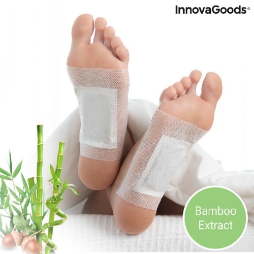 Billede af Detox Fod Plastre Bamboo - 10 Stk - InnovaGoods - DISCOUNT PRIS hos Økologisk-Supermarked