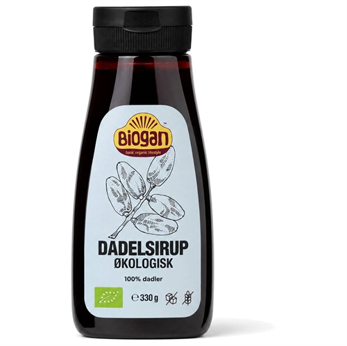 Dadelsirup 100 % dadler Økologisk - 330 g - Biogan