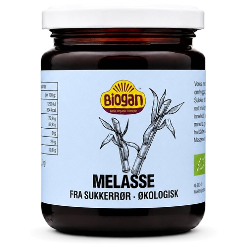 Melasse af sukkerrør Økologisk - 300 g - Biogan