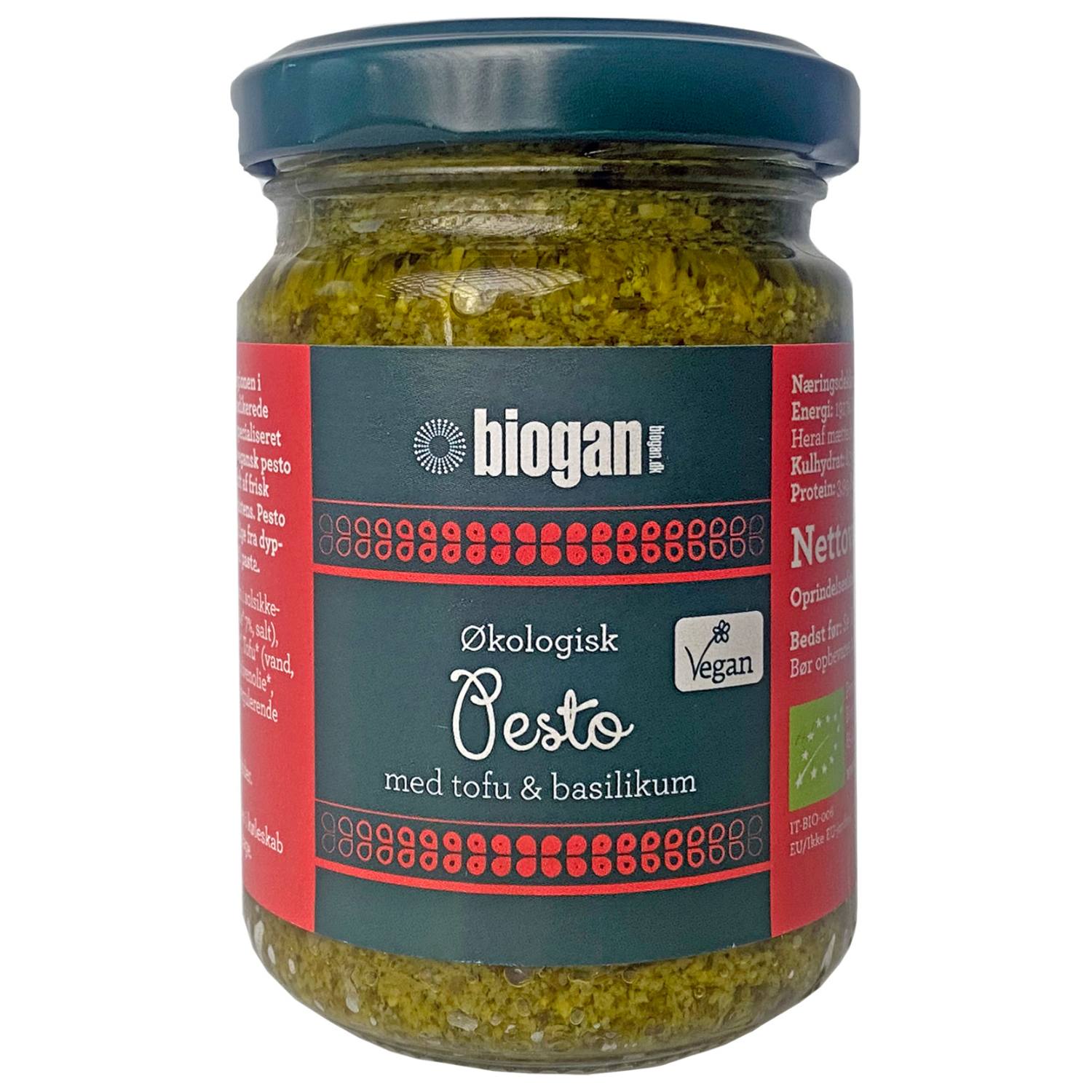 Billede af Pesto grøn Italien Økologisk Vegan - 130 gram - Biogan