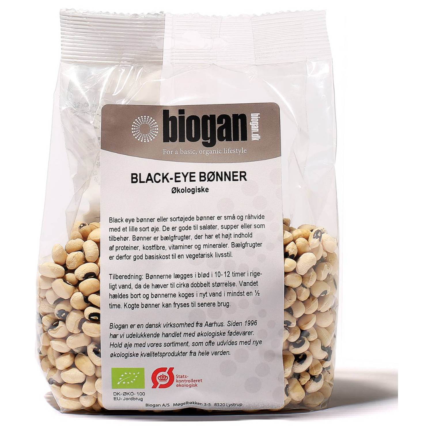 Black-eye Bønner, Økologiske, Grækenland - 400 Gram - Biogan