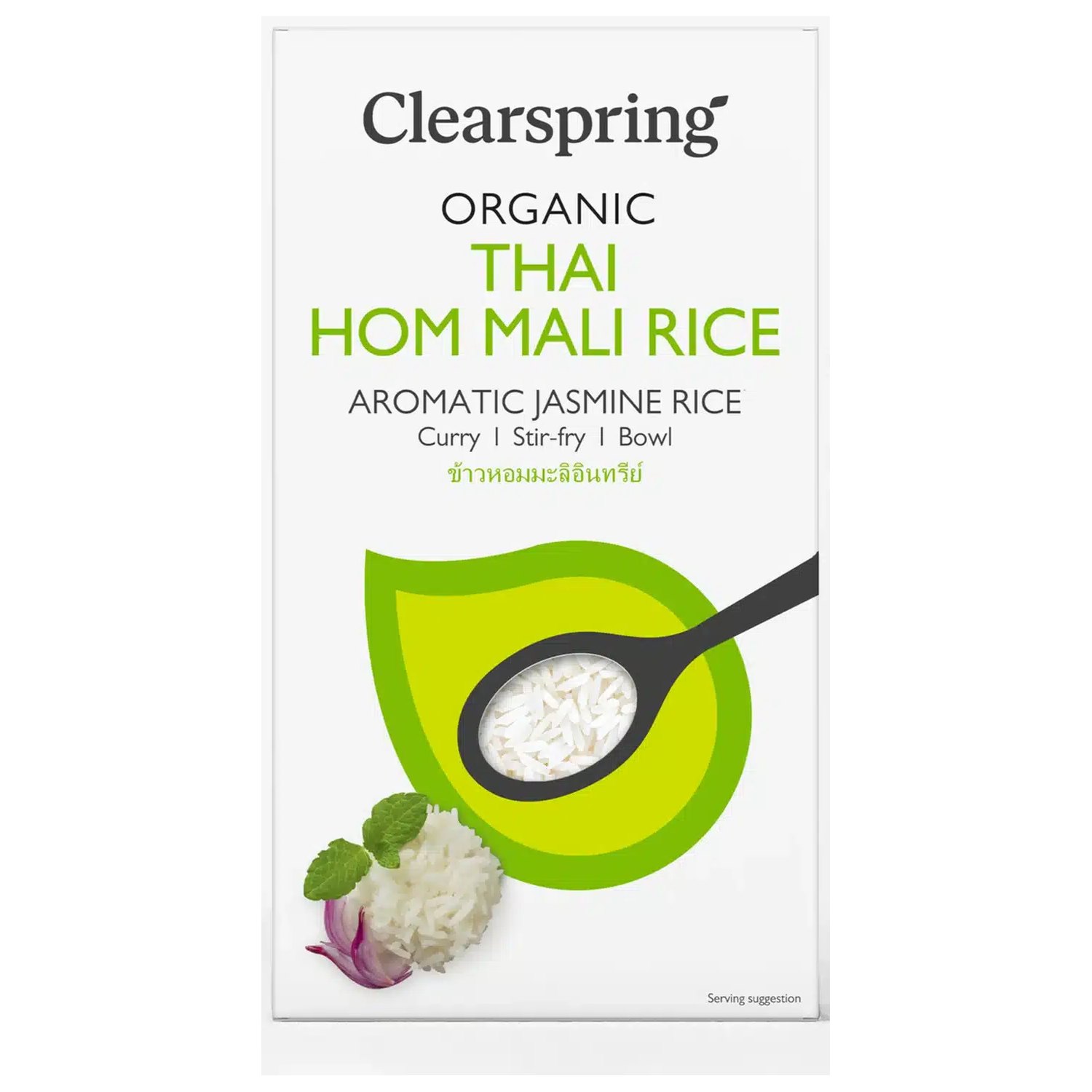 Thai Hom Mali hvide jasminris Økologisk - 500 gram - Clearspring