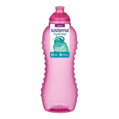 Drikkedunk Twist\'n sip Pink  - 460 ml - Sistema 