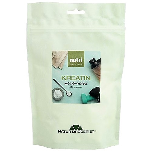 Kreatin monohydrat pulver - 300 gr - Natur-Drogeriet