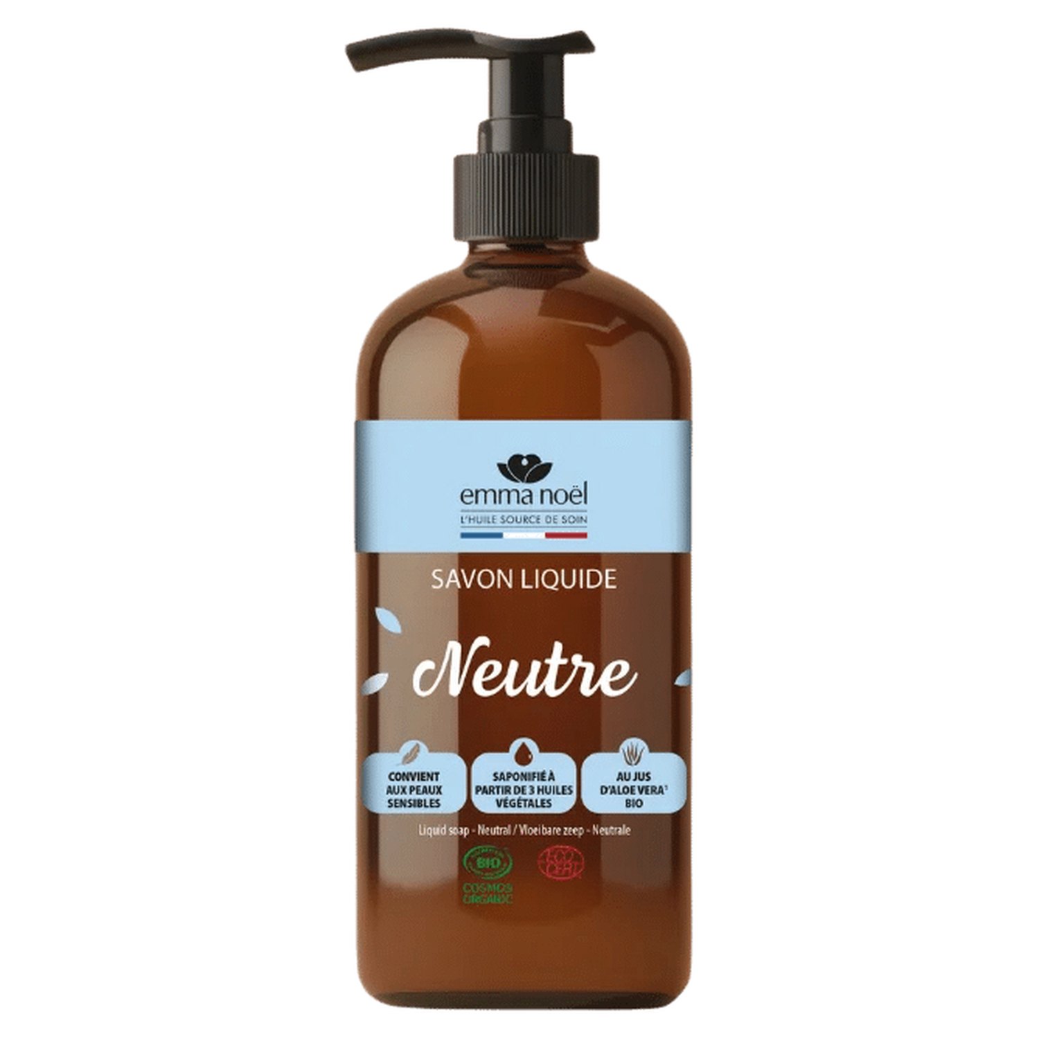 Flydende håndsæbe Neutral - 500 ml - Emma Noël