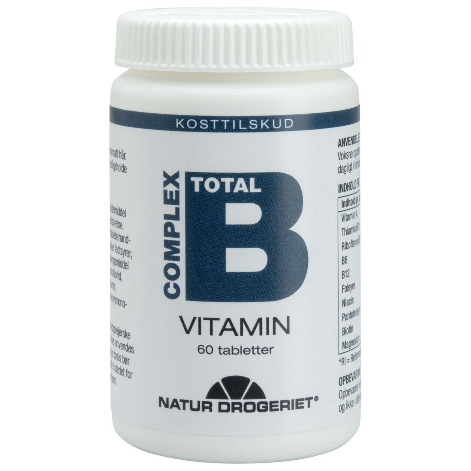 Natur Drogeriet B-Complex Total (60 stk) - Kosttilskud