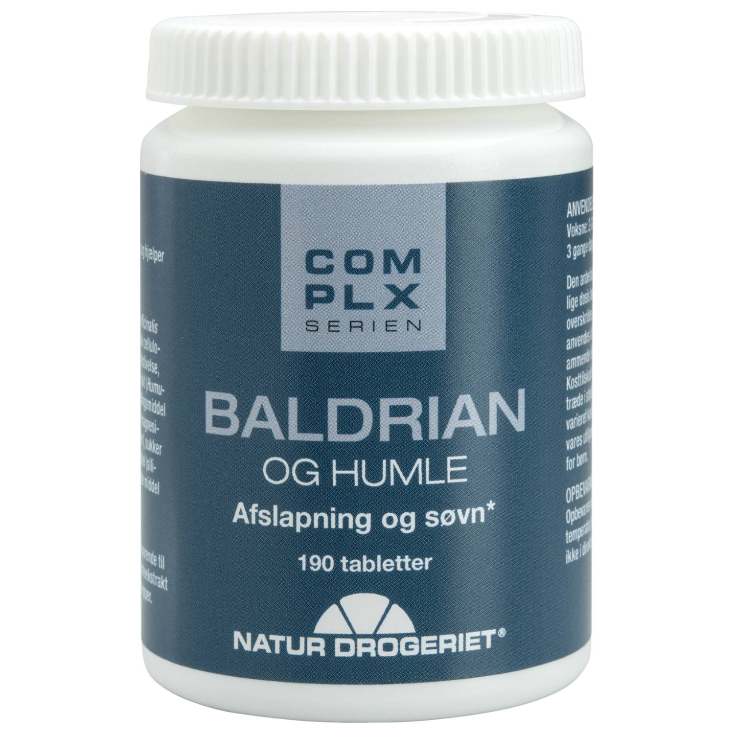 Billede af Baldrian & Humle - 190 tab - Natur-Drogeriet
