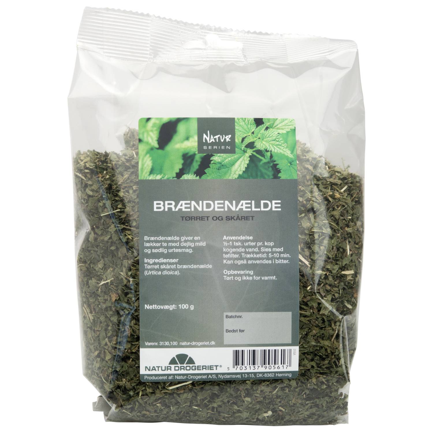 Brændenælde - 100 gr - Natur Drogeriet