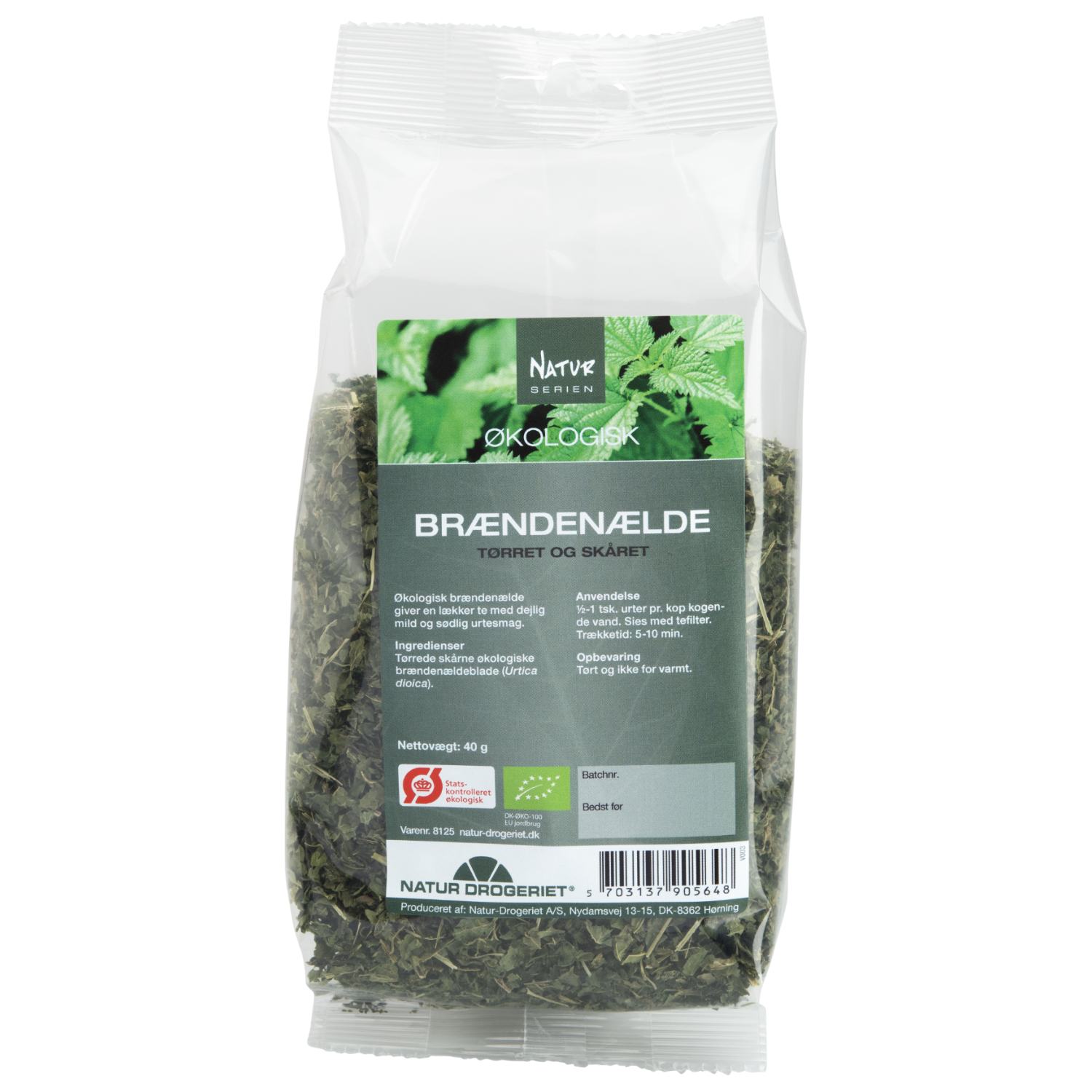 Brændenælde Økologisk- 40 gr - Natur Drogeriet