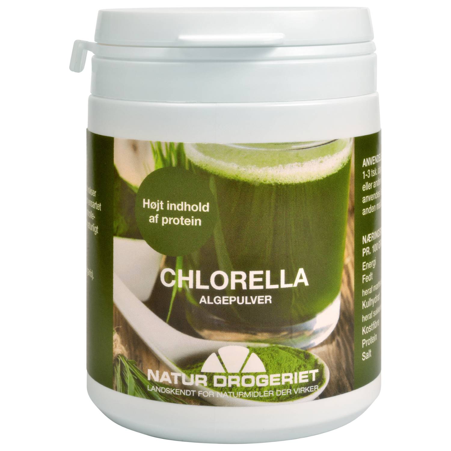 Chlorella algepulver - 70 gram - Natur Drogeriet