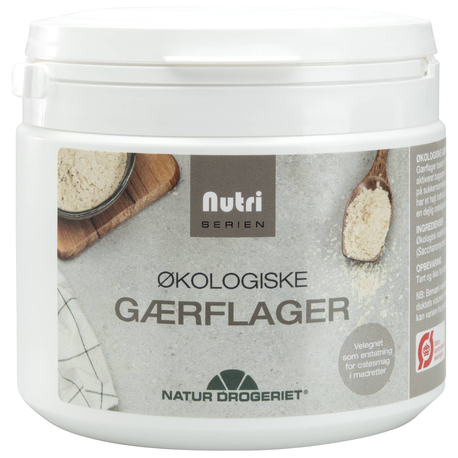 Gærflager inaktiv Økologisk - 100 gram - Natur Drogeriet