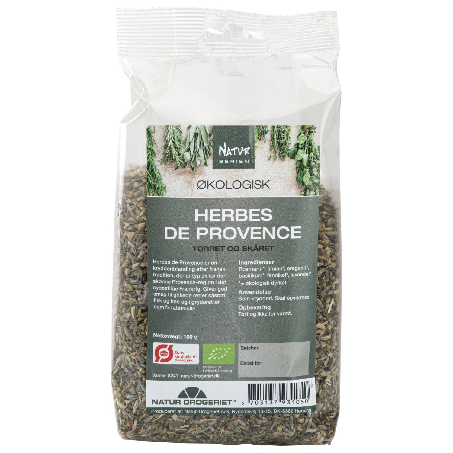 Herbes de Provence Økologisk - 100 gr - Natur Drogeriet