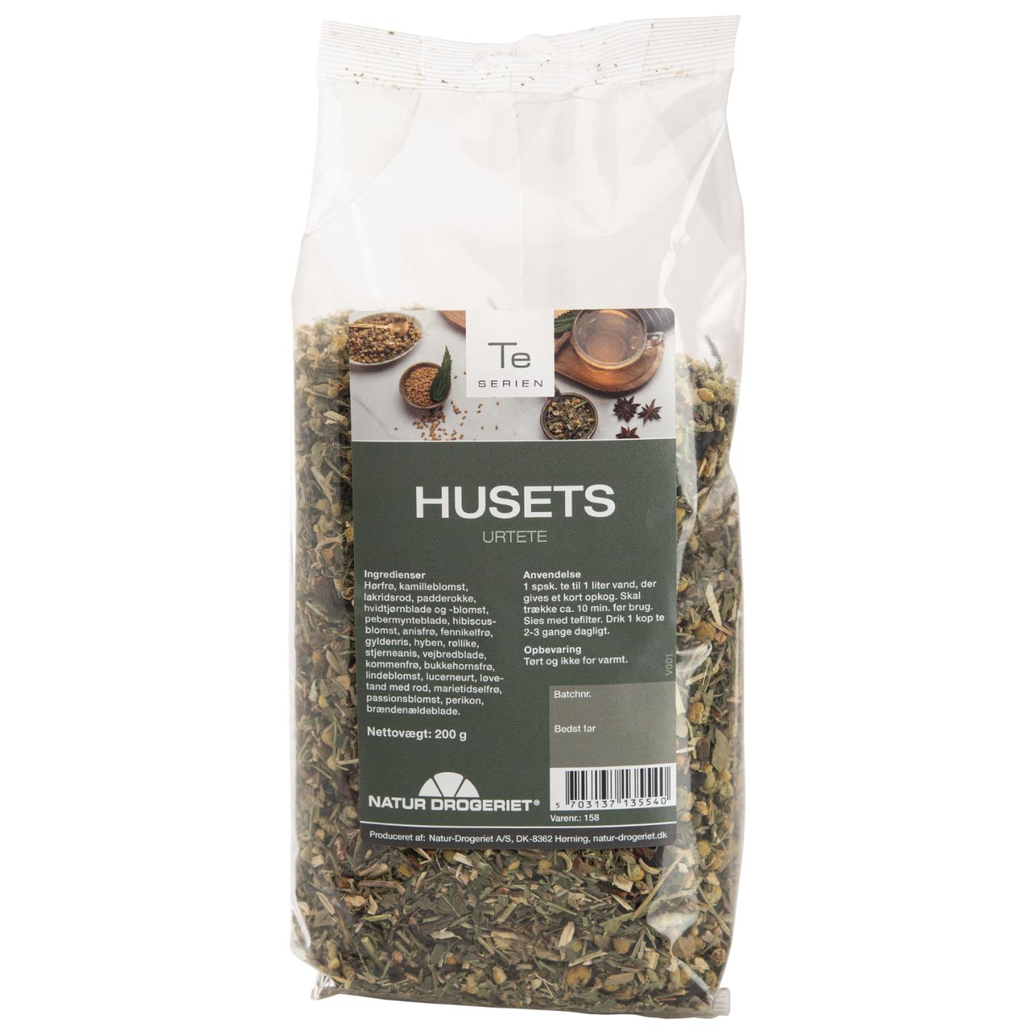 Husets Urte-Te - 200 gram - Natur Drogeriet